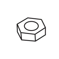 TREND WP-WRT/46 NUT HEX M6 FOR FOOT ASSEMBLY