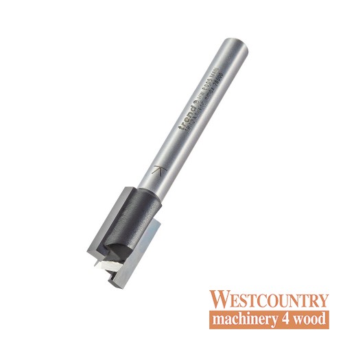 TREND TR12x1/4TC Hinge Jig Router Cutter Two Flute 12.0mm dia x 19.0mm