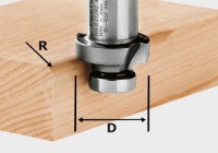 Festool 490092 Roundover Cutter - 2mm Radius x 27mm Dia HW OFK 500