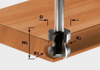 Festool Hand Rail Router Cutters