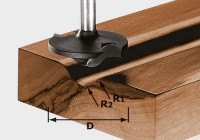 Festool 491137 Profile Cutter HW S8 D42/13/R6+12