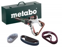 Metabo Tube Belt Sander and Accessory Set RBE15-180240V in Carry Case