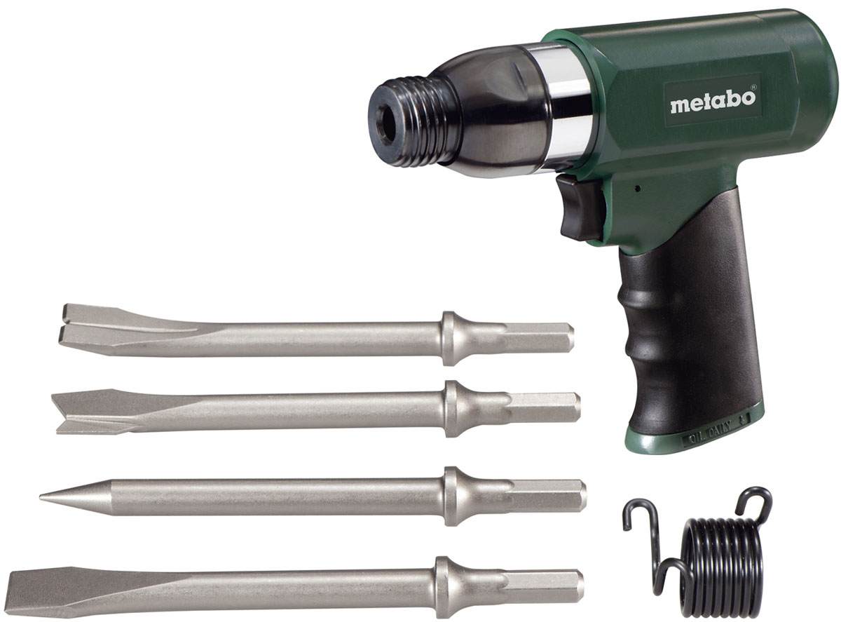 Metabo Dmh 30 Set Compressed Air Chipping Hammer Set In Carry Case from