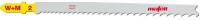 Mafell 093707 5pk W + M2 Jigsaw Blade - Wood & Metal Progressive BIM, 1.3mm x L105mm