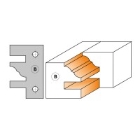 CMT PAIR OF KNIVES FOR ONE-PIECE RAIL & STILE 40X25X2 (B) FOR HEADS 694.014