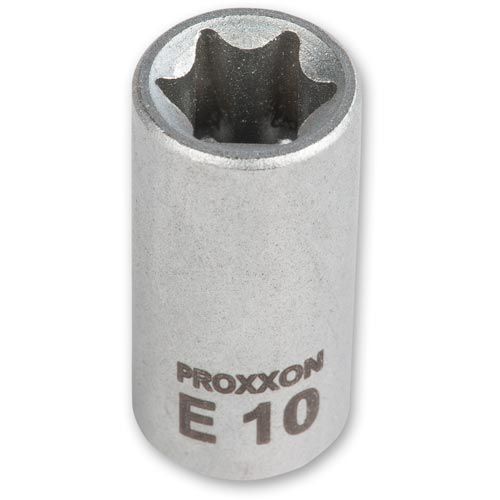 Proxxon 23788 1/4 male TORX TTX sockets E 4 