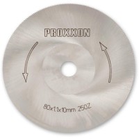 PROXXON 28730 Circular Saw Blade 80mm x 1.1mm x 10mm 250T - Very Fine
