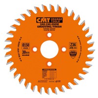 CMT Grooving / Finish Saw Blade 150 dia x 5 kerf x 30 bore Z36 5ATB