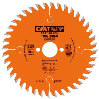 CMT Industrial Fine Cut Saw Blade 150mm dia x 2.4 kerf x 20 bore Z40 15ATB