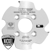 CMT Biscuit Joiner Grooving System Blade 100.4mm dia x 7 kerf x 22 bore Z3