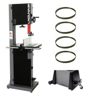 Laguna 14/BX Bandsaw Package Deal - 14\" Woodworking Bandsaw c/w 4 blades and wheel kit