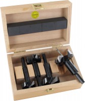 Famag 1624504 Pilot Guided Bormax 2.0 Prima, Set of 4pcs In Wooden Case INC Centre Point