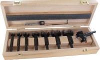 Famag 1624508 Pilot Guided Bormax 2.0 Prima, Set of 8pcs in Wooden Case INC Centre Point