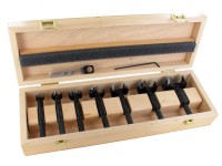 Famag 1624570 Pilot Guided Bormax 2.0 Prima, Set of 7pcs in Wooden Case INC Centre Point
