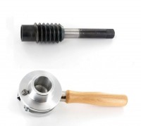 Famag Cutting tool for wood threads+screws, set of 2pcs, die stock+screw tap, �13 mm, in cardboard box