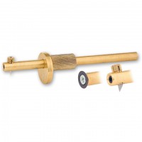 Veritas 3-in-1 Brass Marking Gauge (Cutting, Pin, Wheel) - 05N6501