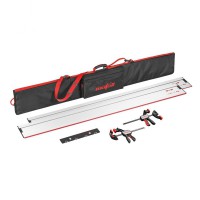 Mafell 209591 Guide Rail Set - 2 x 1600mm Rails with Clamps and Carry Bag