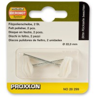 PROXXON 28299 FELT POLISHER 22MM (PK2) 28299