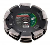Metabo Dia-FS3,�125 x 28,5 x 22,23mm Diamond Channeling Disc, Triple Blade