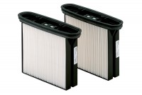 Metabo 2pk Polyester HEPA Filter Cassettes Dust Class H (HEPA 14) - 630326000