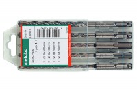 Metabo Carbide-tipped hammer drill bit set 5pcs