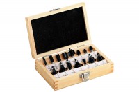 Metabo carbide router bit set 15 pcs.
