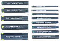 BONDHUS PHTX13-2 ProHold Torx InHex Socket Bits Set - 13 pcs - TX8-TX60, 32037
