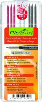 PICA 8 Piece Pica-Dry Special Summer Heat Refill Pack (Graphite / Red / White) - 4070