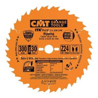 CMT ITK Plus Thin Kerf Rip / Crosscut Circular Saw Blades - Wood (271)