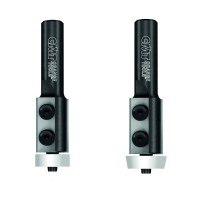 CMT Solid Surface Sink and Trim Router Cutter Bits with Insert Knives