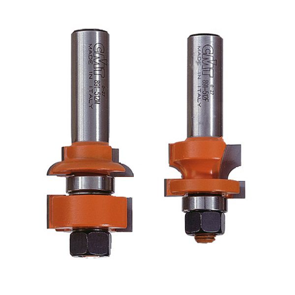 Cmt Rail And Stile Router Bit Set 28.5 Dia X 4.78 Radius X 1/2 Shank