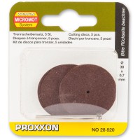 PROXXON 28820 CORUNDUM CUTTING DISCS x 5