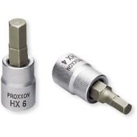 PROXXON 1/4\" Drive Sockets with Hex Bits