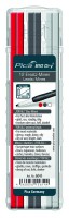 PICA 12 Piece Pica BIG Dry Refill Pack (Graphite 2B, Red, White) - 6045