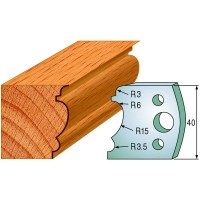 CMT SPINDLE MOULDER CUTTERS - Limiters 40mm - profile 104 Limiters Only (691.104)
