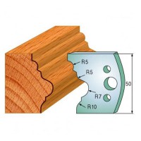 CMT SPINDLE MOULDER CUTTERS - Knives 50mm - profile 508 Knives Only (690.508)