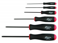 BONDHUS Pro Hold Ball End Driver Hex Screwdriver Sets - Imperial and Metric Sizes