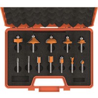 CMT 12 Piece Router Bit Set