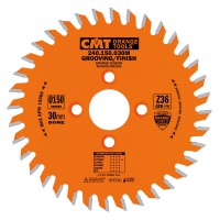 CMT Grooving / Finish Saw Blade 150mm dia x 3 kerf x 30 bore Z36 5ATB