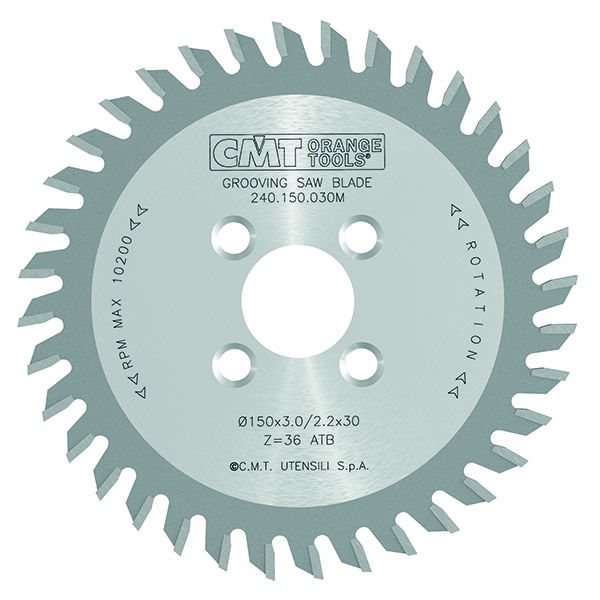 Grooving Saw Blade 150x3/2.2x30 Z=36 Flat from Westcountry Machinery 4 Wood