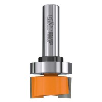 CMT Dado & planer router bit with top bearing - 19 dia x 9.5mm cut x 1/2 shank