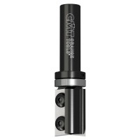 CMT Straight router bit with indexable knives for laminates - 19 dia x 28.3mm cut x 1/2 shank