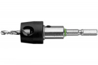 Festool 492523 Drill Countersink 3.5mm Dia with Depth Stop, Centrotec - BSTA HS D 3,5 CE