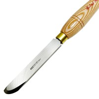 Robert Sorby 1\" Negative Rake Curved Profile Scraper 8009LH - Long Handled