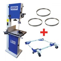 Charnwood C14BX COBRA 14\" Bandsaw Package with Wheel Kit and Blades