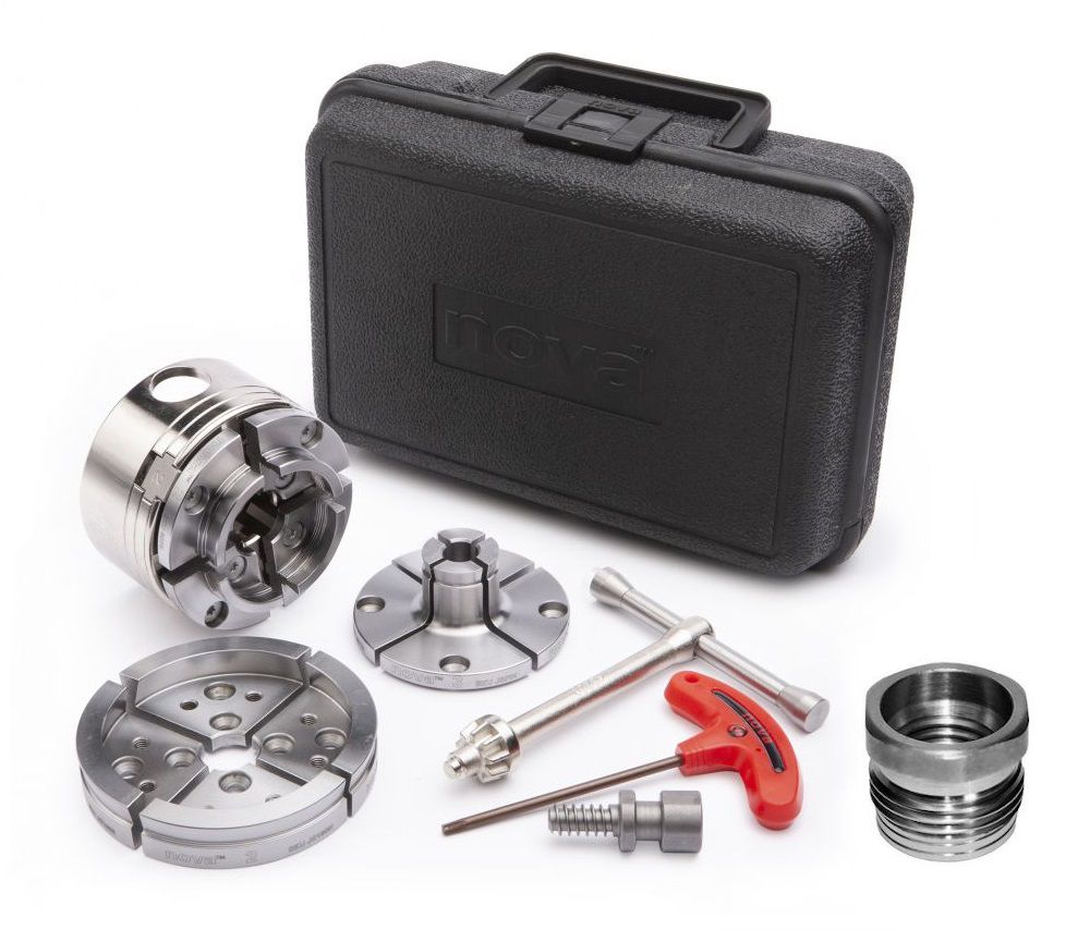 Nova Pro-tek G3 Woodturning Scroll Chuck Bundle (insert Version)