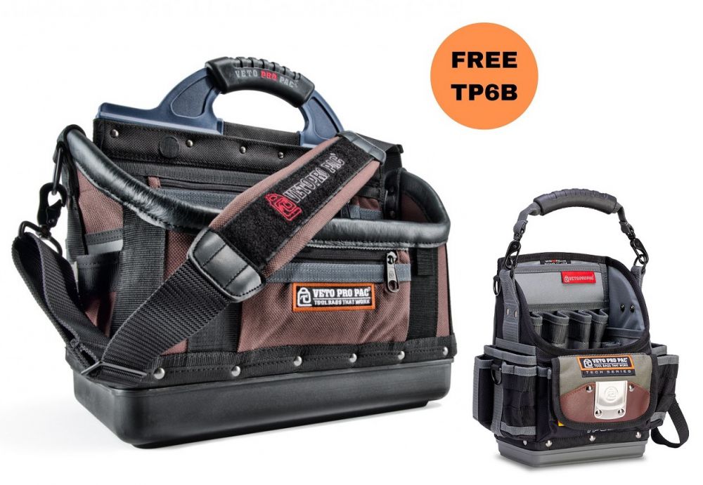 Veto Pro Pac Otxl Extra Large Open Top Tool Bag Free Tp6b Tool