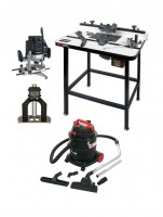 Trend T10EK - 2000W 1/2\" Router with WRT Table, T32 Dust Extractor and Depth Gauge