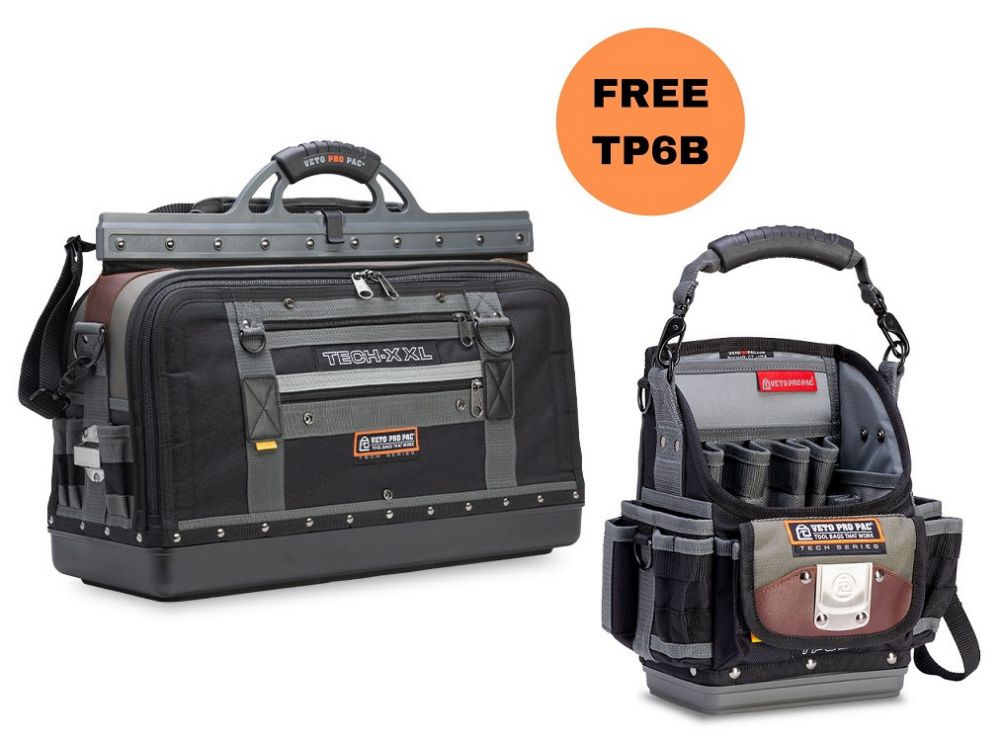 Veto Pro Pac Tech Xxl Extra Large Tool Bag V Swap Free Tp6b