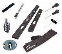 Trend HINGE/JIG/A Hinge Jig Package Deal - 2 piece H/JIG/A, c/chisel and router cutter